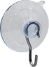 Suction Cup Hooks Combo Pack - 10 Pack, Powerful Window Hanging Suction Cups for Glass, Mirrors, Doors | 2 Large, 4