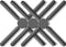 3 Pack Foldable Silicone Trivets, FENGCHEN Non-Slip Collapsible Pot Holder, Gray