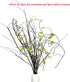 Pursuestar 5Pcs 29.5" Lifelike Dry Willow Branches - Bendable Iron Wires Artificial Floral Flower Stub Stem for DIY