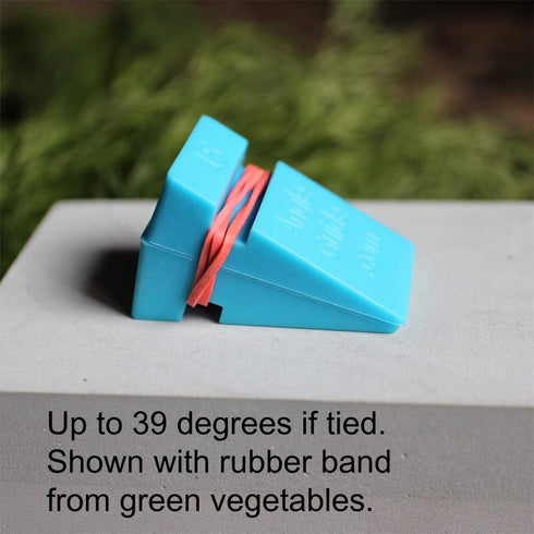 AGM Angle Wedges for Sharpening Knives, 10 to 20 degrees, Blue