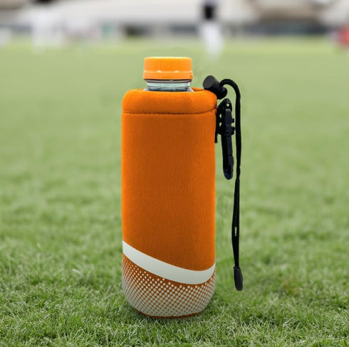 16-20oz Proactive Sports Neoprene Bottle Holder with Drawstring and Bag Clip for Bottles