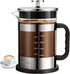 QUQIYSO French Press Coffee Maker 51oz 304 Stainless Steel French Press with