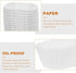 1000 Pcs Boat Shape Paper Cups - Small Oval Cake Baking Cups, Loaf Bread Liners, Cupcake Liners for Muffins and Snacks