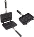Taiyaki Fish Shaped Pancake Maker Pan, Non-Stick Double Baking Pan with 4 Fish for Kitchen Waffle Baking