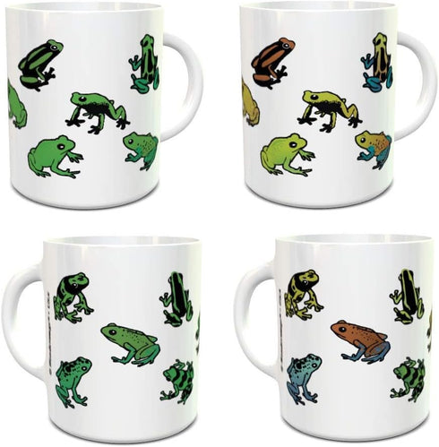 Frogs Magic Mug, Color Changing Coffee Mug, 11oz Frog Gift