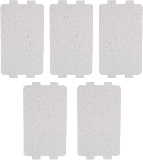 Microwave Mica Plate Sheet 5 Pieces - Universal Microwave Waveguide Cover Replacement, Heat Insulation Accessory