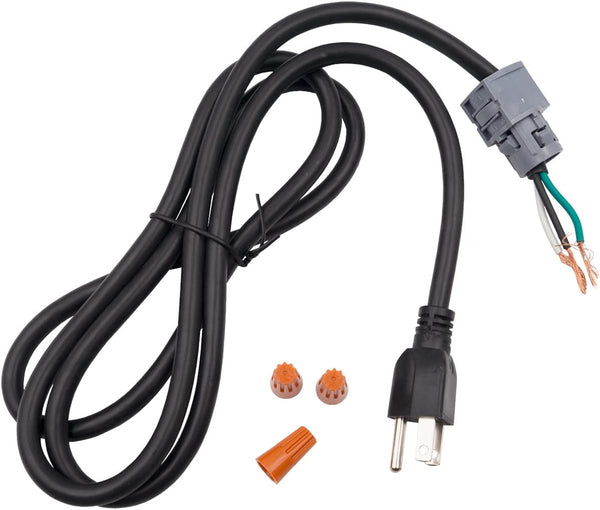 Supplying Demand WX09X70910 Dishwasher Power Cord Replacement, 5 Feet 4 Inches Long