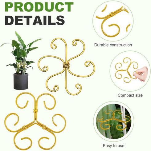 Set, 2025 3/6 (1, Plant Stem Support New Reusable Plastic Climbing Plant Support Plant Trellis Pcs, Upgrade Climbing