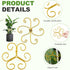 Set, 2025 3/6 (3, Plant Stem Support New Reusable Plastic Climbing Plant Support Plant Trellis Pcs, Upgrade Climbing