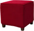 Daunkang Square Ottoman Cover Jacquard Slipcover Storage Ottoman Protector Cover for Footrest Foot