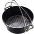 CAMPINGMOON f8.27inch Round Stainless Steel Roasting Baking Steaming Cooling Rack for 10-inch Dutch Oven