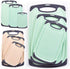 Cutting Boards for Kitchen, Anti-Skid Eco-Wheat Straw Vegetable Board Set of 3, Dishwasher Safe