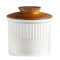 Ceramic Butter Crock, Butter Dish with Lid for Countertop, French Butter Keeper,