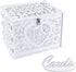 Ywlake Large Rustic Wedding Money Box Holder with Lock Slot for Reception, Anniversary, Graduation, Birthday Parties