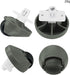 Universal Wheel Replacement for Roborock S7/S7 MAX V Ultra/S8+/G10/G10S/G20/T7S Robot Vacuum Cleaner