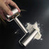 Rolling Pin Double Roller, Stainless Steel Pastry and Pizza Baker Roller, Ideal for Baking Dough, Pizza, Cookies