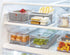 iDesign Crisp Produce Plastic Refrigerator Bin with Lid, Removable Inner Basket, BPA Free, 15.72" x 6.32"