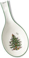 Spode Christmas Tree Spoon Rest, 12-Inch Festive Cooking Utensil Rest for Kitchen