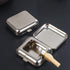Stainless Steel Mini Pocket Ashtray, Portable Cigarettes Ash Tray with Lid, Compact Car Supplies for Office, Home