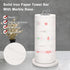 NearMoon Paper Towel Holder Countertop, Sturdy Metal Dispenser with Marble Base for Standard or Jumbo-Sized Towels.