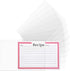 3x5 Recipe Card Protectors - 100 Count Recipe Card Covers, Index Card Sleeve