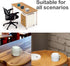 FINTHECH Desk Cup Holder, Suction Cup Holder for Smooth Surfaces, Bathroom Cup Holders, Nightstands, Bar Countertop,