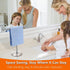 Heavy Stainless Steel Base Hand Towel Holder Stand, T-Shape Free-Standing Towel Rack for Bathroom