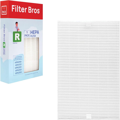 Filter Bros HRF-R1 HEPA Replacement Filter - R 1 Pack Fits Honeywell HPA100 Series