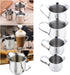 Rolin Roly 240ML Milk Frothing Pitcher, Stainless Steel Small Bell-Shaped Creamer Jug for Barista