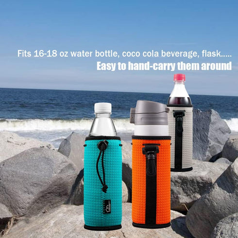 16 17 18 oz WKieason Neoprene Water Bottle Sleeves Insulators Beverage Bottle Can Sleeves Covers Beer Bottle Sleeves