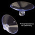 ANCIRS 30 Pack 35mm Suction Cups, Rubber Transparent Anti-Collision Pads for Glass Table Tops