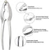 12 Pcs Crab Leg Crackers and Tools Set, Mother's Day Gifts with 2 Crackers, 4 Lobster Shellers, 6 Forks