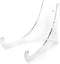 OnFireGuy 4.5" Clear Acrylic Bowl Easel Display Stand for 5" - 8" Platters and Bowls, Qty: 1