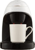 Brentwood TS-112W Coffee Maker with Ceramic Mug, Single Serve, White