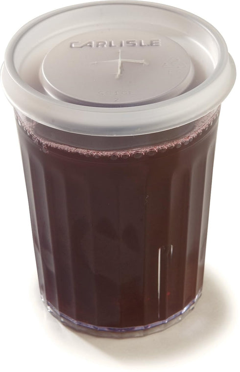 Carlisle FoodService Products Bistro Tumbler, Plastic, 10.2 Ounces, Clear