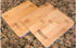 Small Mini All Natural Bamboo Cutting Board, Great for Apartments, RVs, Camping, 2 Pack
