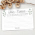 m&h invites Time Capsule Message Cards - 50 Count for Baby Shower or 1st Birthday Game Activity