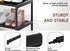 6 39Pairs, 2 Closet LUKYTOWER Extra Long Shoe Rack Tier Shoe Storage Organizer with Hooks, Wide Stackable Shoe