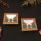 Marble Chowki Pair with Kalash Puja