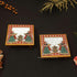 Marble Chowki Pair with Kalash Puja