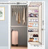 Closet SLEEPING LAMB Over The Door Shoe Organizer for with Large Deep Pockets, Narrow Shoe Rack for Door Hanging Boots