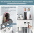 6 2 2 Toothbrush Holders for Bathrooms Wall Mounted, Slot Toothbrush Holder with Automatic Toothpaste Dispensers