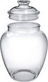 140-Ounce (7.5"(D) 10.5"(H)), Amazing Abby - Sugar Sugar - Plastic Candy Jar with Lid, Large Cookie Jar x Apothecary