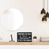Inspirational Wooden Box Sign, "Sometimes You Forget You're Awesome" Rustic Black Wood Block Plaque for Home Office
