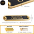 Please Use Other Door Brass Sign, Traditional Style Handmade Wall Plaque by The Metal Foundry UK