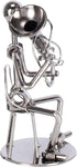 Broadway Gift Silvertone Tuba Player Table Top Figurine, 6 Inch