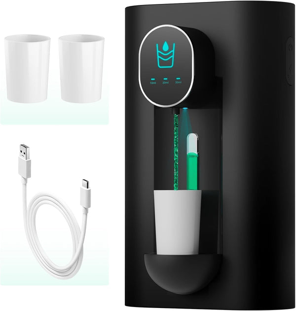 Oylik Automatic Mouthwash Dispenser 18.26 oz Touchless Mouthwash Dispenser for Bathroom 2