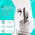 HOME&I Silverware Drying Basket, Kitchen Sink Utensil Holder Replacement, Stainless Steel 304 Flatware Caddy for Dish