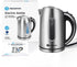 Aigostar Electric Kettle - 1.7L BPA Free Hot Water Kettle with LED Illumination, Auto-Shutoff & Boil-Dry Protection for