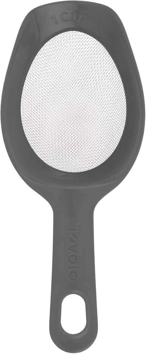 Tovolo Scoop & Sift Flour Sifter for Baking Dusting 1 Cup Fine